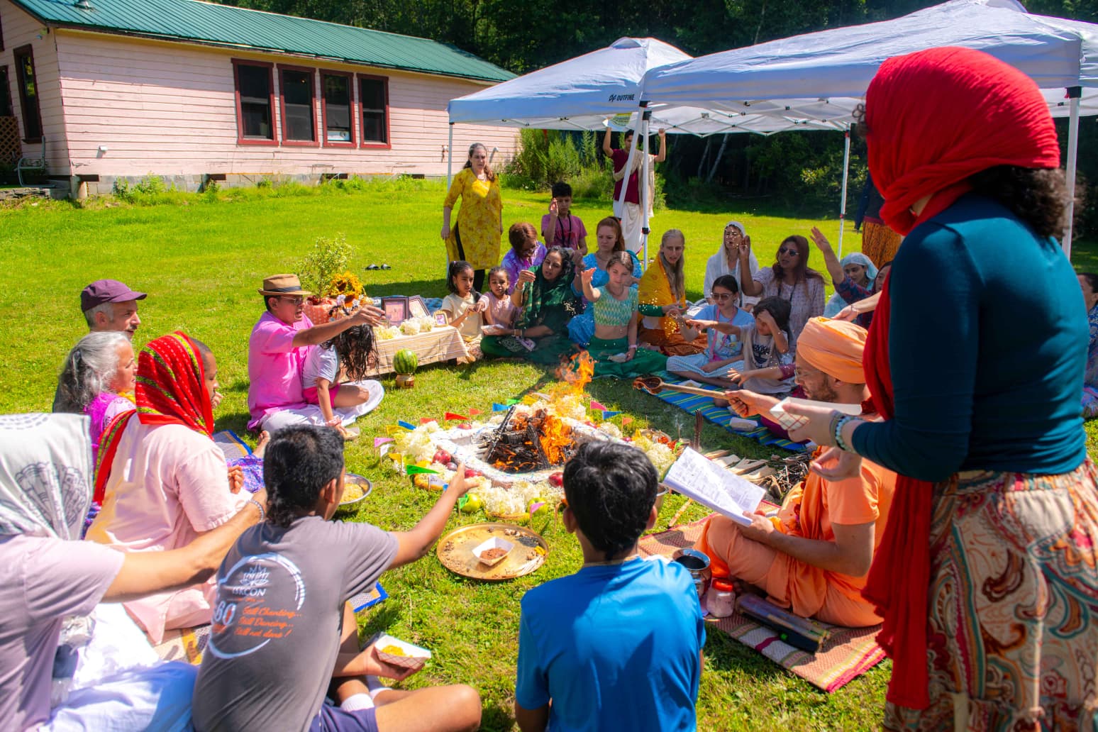 Yajña ceremony